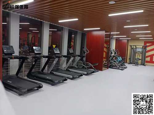 金年会完成的济南某部门单位健身房